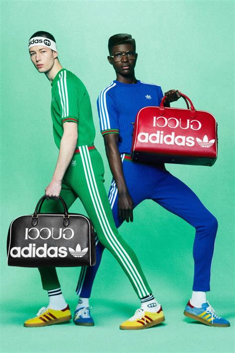 collection adidas gucci|Adidas collaboration with Gucci.